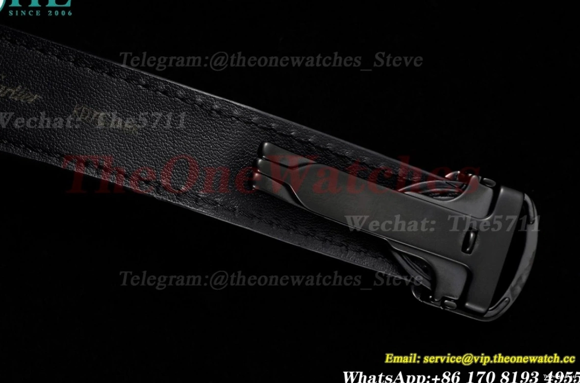 Santos BVF PVD Black Mens 9019 De Cartier XL LE 0418